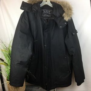 Buffalo David Bitton Parka Jacket SZ SM